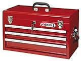 KS Tools 891.0003 Werkzeugtruhe mit 3 Schubladen-rot, L508xH255xB303mm
